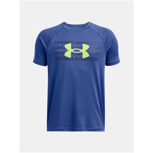 Chlapecké tričko Under Armour UA B TECH WM LOGO SS obraz