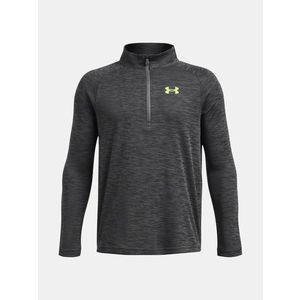 Under Armour UA Tech Textured 1/2 Zip Triko Šedá obraz