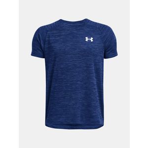 Under Armour UA Tech Textured SS Triko Modrá obraz