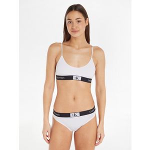 Calvin Klein Underwear Unlined Bralette Podprsenka Bílá obraz