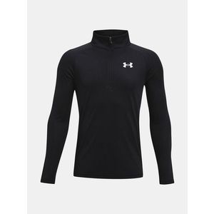 Under Armour UA Tech 2.0 1/2 Zip Triko dětské Černá obraz