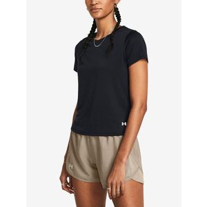 Under Armour UA Launch Shortsleeve Triko Černá obraz