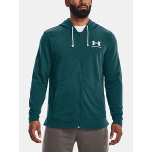 Under Armour UA Rival Terry LC FZ Mikina Zelená obraz