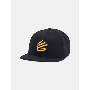 Under Armour M Curry Flatbrim Snapback Kšiltovka Černá obraz