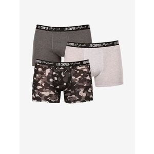 Lee Cooper Boxerky 3 ks Černá obraz