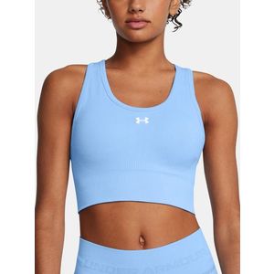 Under Armour Vanish Seamless Mid Podprsenka Modrá obraz