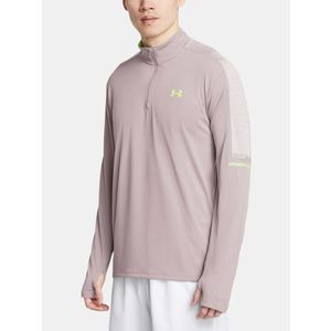 Under Armour UA Tech Utility 1/4 Zip Triko Šedá obraz