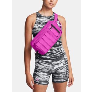 Under Armour UA Project Rock Waist Bag Taška Fialová obraz