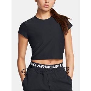 Under Armour Meridian Rib Baby Tee Triko Černá obraz