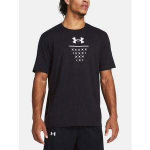 Under Armour UA Bball Net Icon SS Triko Černá obraz