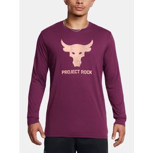 Under Armour UA Project Rock Brahma Bull Triko Fialová obraz