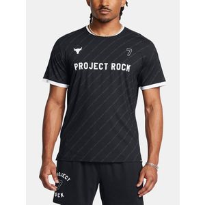 Under Armour Project Rock Rugby Shirt Triko Černá obraz