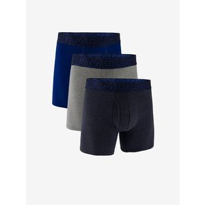 Under Armour M UA Perf Cotton 6in Boxerky 3 ks Šedá obraz