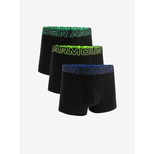 Under Armour M UA Perf Cotton 3in Boxerky 3 ks Černá obraz