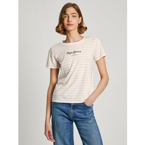 Pepe Jeans dámský bílý top obraz