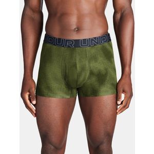 Under Armour UA Perf Cotton Nov 3in Boxerky 3 ks Zelená obraz