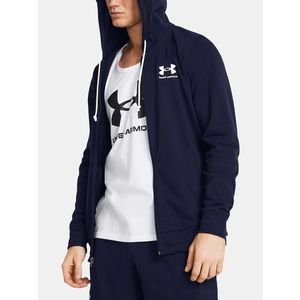 Under Armour UA Rival Terry LC FZ Mikina Modrá obraz