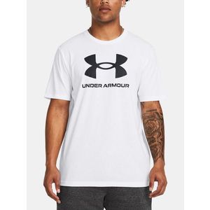 Under Armour UA Sportstyle Logo Update SS Triko Bílá obraz