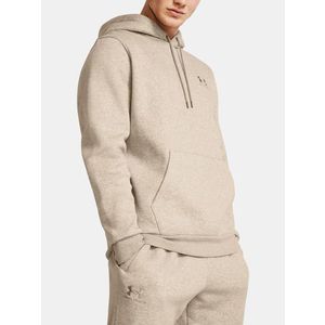 Under Armour UA Essential Fleece Hoodie Mikina Hnědá obraz