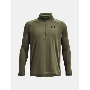 Under Armour UA Tech 2.0 1/2 Zip Triko dětské Zelená obraz