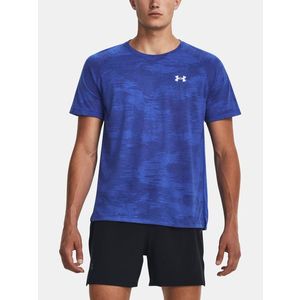 Under Armour UA Streaker Speedcamo SS Triko Modrá obraz