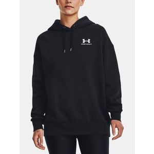 Under Armour Essential Flc OS Hoodie Mikina Černá obraz