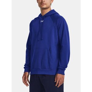 Under Armour UA Rival Fleece Hoodie Mikina Modrá obraz