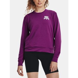 Under Armour UA Rival Terry Graphic Crew Mikina Fialová obraz