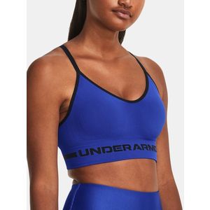 Under Armour UA Seamless Low Long Sportovní podprsenka Modrá obraz