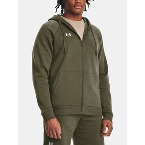 Under Armour UA Rival Fleece FZ Hoodie Mikina Zelená obraz