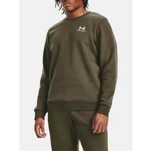 Under Armour UA Essential Fleece Crew Mikina Zelená obraz