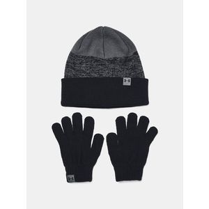 Under Armour B's Beanie & Glove Combo Rukavice dětské Černá obraz