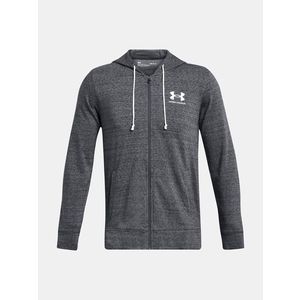 Under Armour UA Rival Terry LC FZ Mikina Šedá obraz