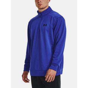 Under Armour UA Armour Fleece 1/4 Zip Mikina Modrá obraz