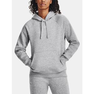 Under Armour UA Rival Fleece Hoodie Mikina Šedá obraz