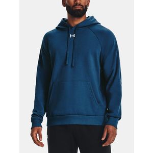 Under Armour UA Rival Fleece Hoodie Mikina Modrá obraz