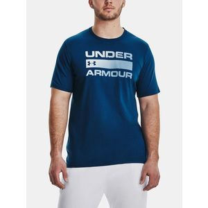 Under Armour Wordmark Triko Modrá obraz