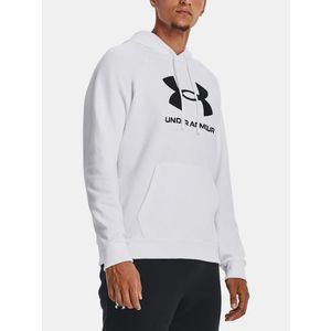 Under Armour UA Rival Fleece Logo HD Mikina Bílá obraz