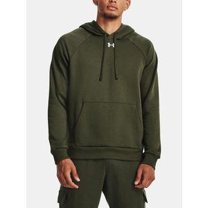 Under Armour UA Rival Fleece Hoodie Mikina Zelená obraz