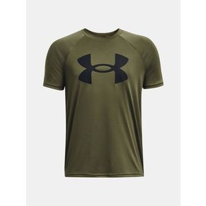 Under Armour UA Tech Big Logo SS Triko dětské Zelená obraz