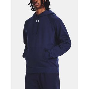 Under Armour UA Rival Fleece Hoodie Mikina Modrá obraz