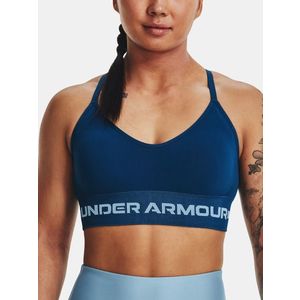 Under Armour UA Seamless Low Long Sportovní podprsenka Modrá obraz