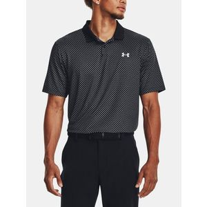 Under Armour UA Perf 3.0 Printed Polo triko Černá obraz