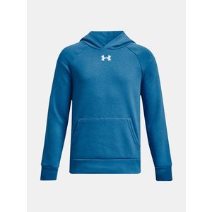 Under Armour UA Rival Fleece Hoodie Mikina dětská Modrá obraz