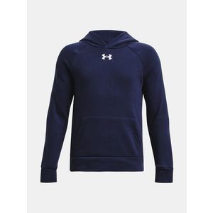 Under Armour UA Rival Fleece Hoodie Mikina dětská Modrá obraz