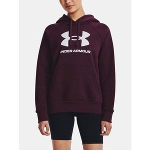 Under Armour UA Rival Fleece Big Logo Hdy Mikina Červená obraz