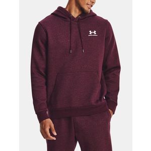 Under Armour UA Essential Fleece Hoodie Mikina Červená obraz