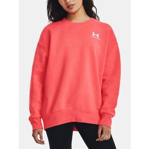 Under Armour Essential Flc OS Crew Mikina Červená obraz