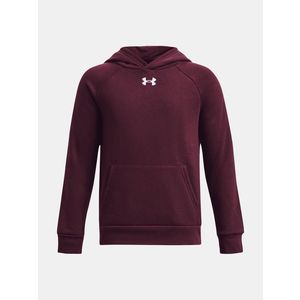 Under Armour Rival Fleece Mikina dětská Červená obraz