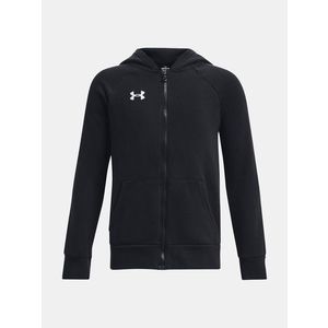 Under Armour UA Rival Fleece FZ Hoodie Mikina dětská Černá obraz